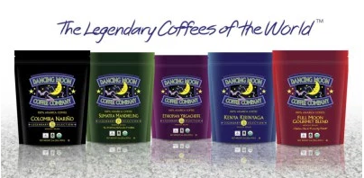 Warm up this winter with a cup of Dancing Moon Coffee